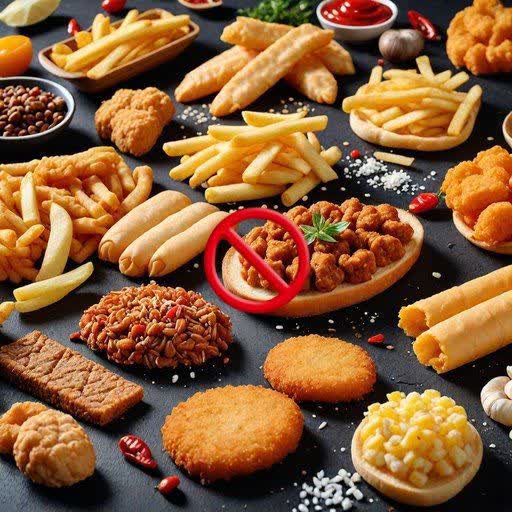 نباید های رژیم غذایی
